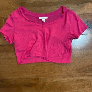 Forever 21 Women's Cropped T-shirt